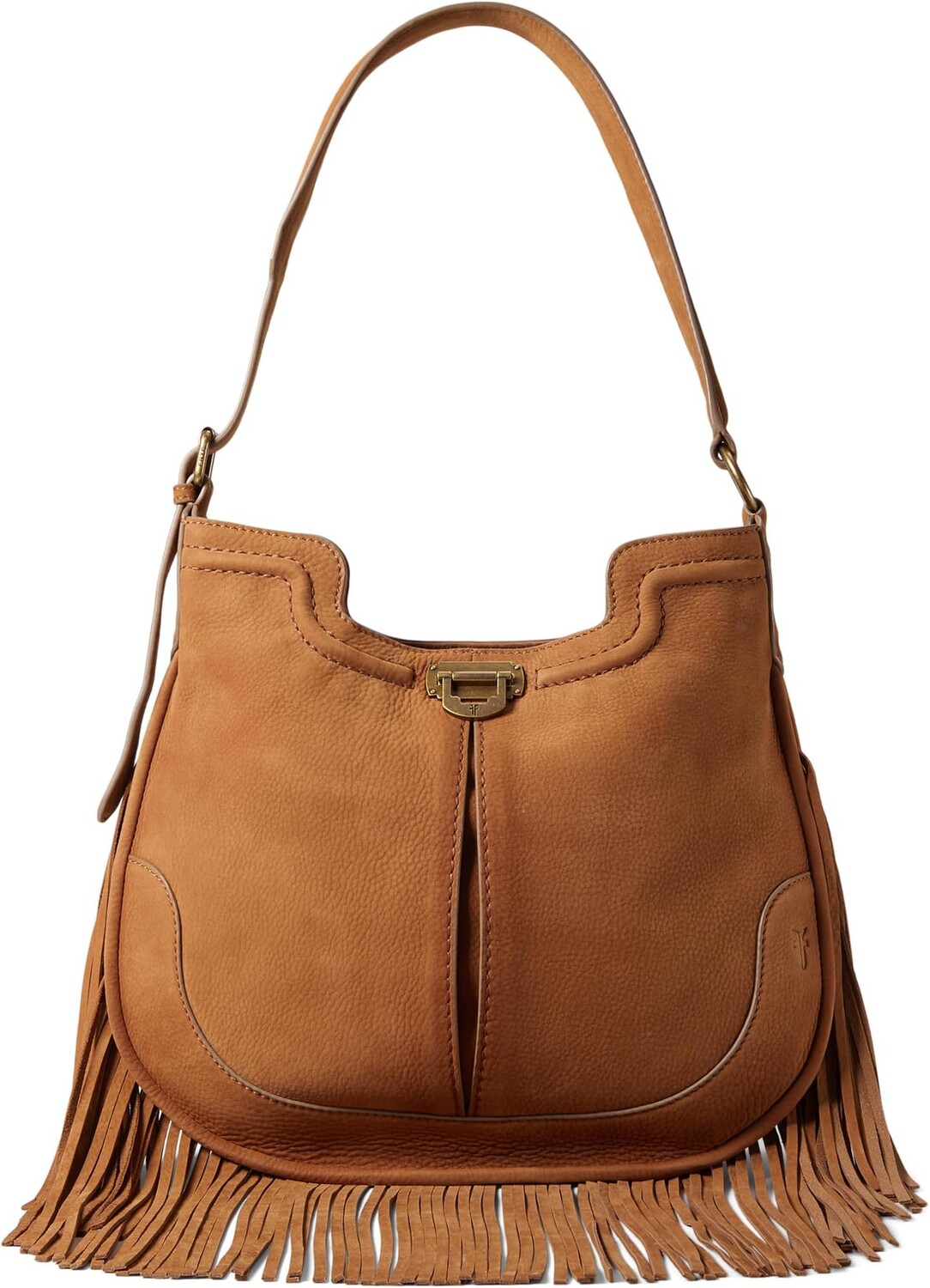 Сумка Piper Fringe Hobo Frye, цвет Cognac