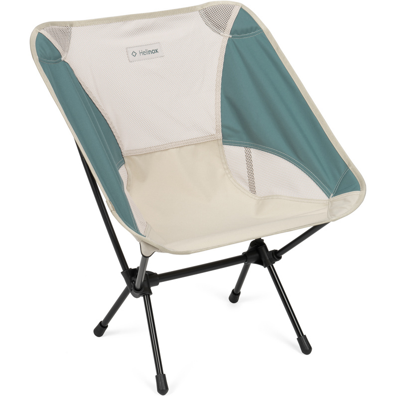 Один стул Helinox, бежевый кресло походное camping world commander с карманами