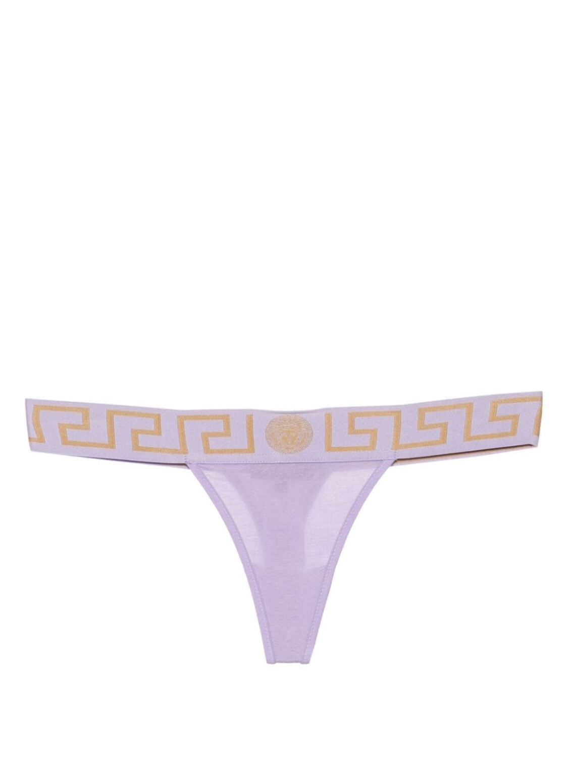 

Versace стринги Greca Border, фиолетовый