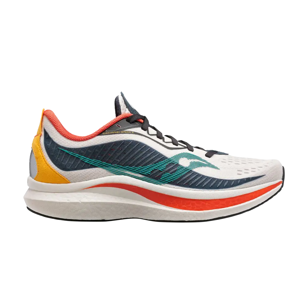 

Кроссовки Endorphin Speed 2 Saucony, кремовый, Бежевый
