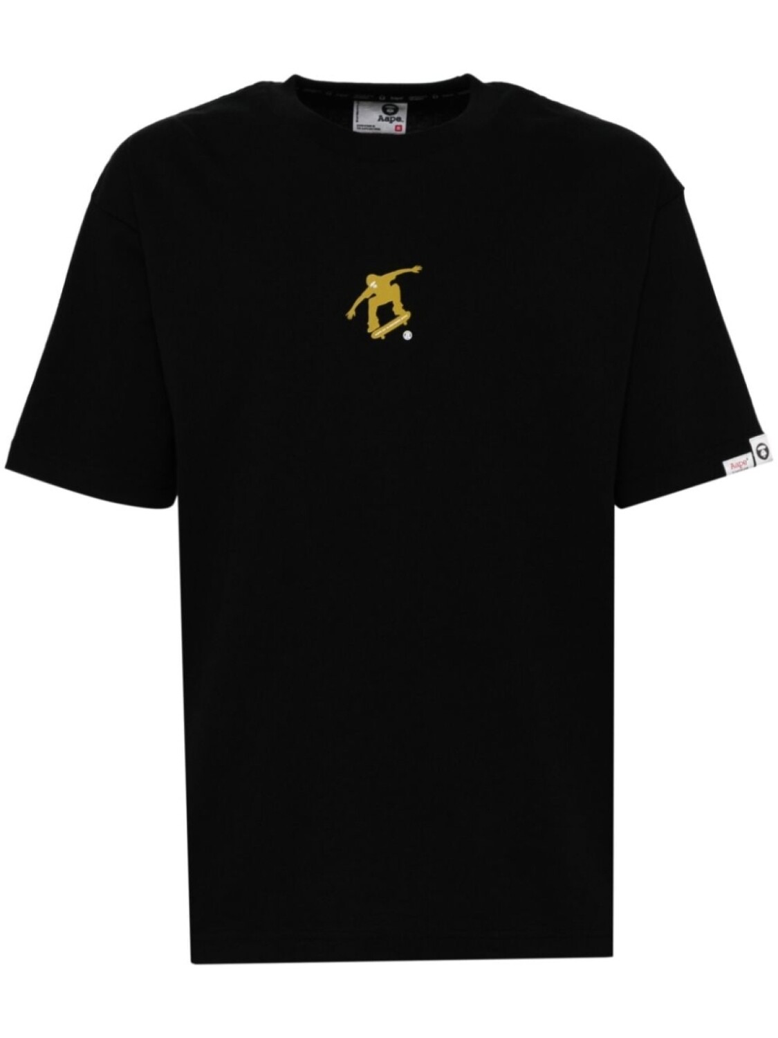 

AAPE BY *A BATHING APE футболка с логотипом, черный