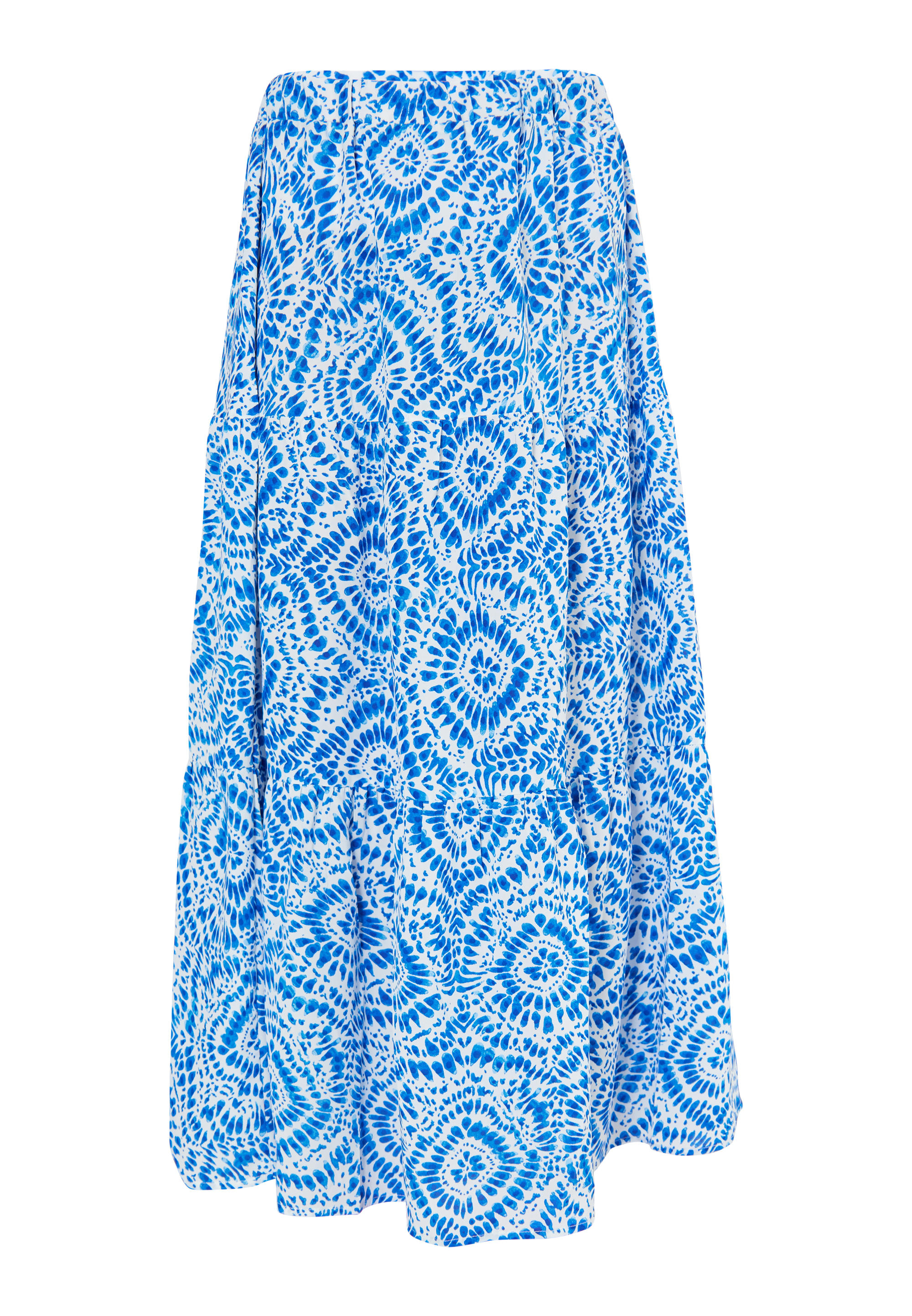 Длинная юбка IZIA Maxi Mit Print, синий