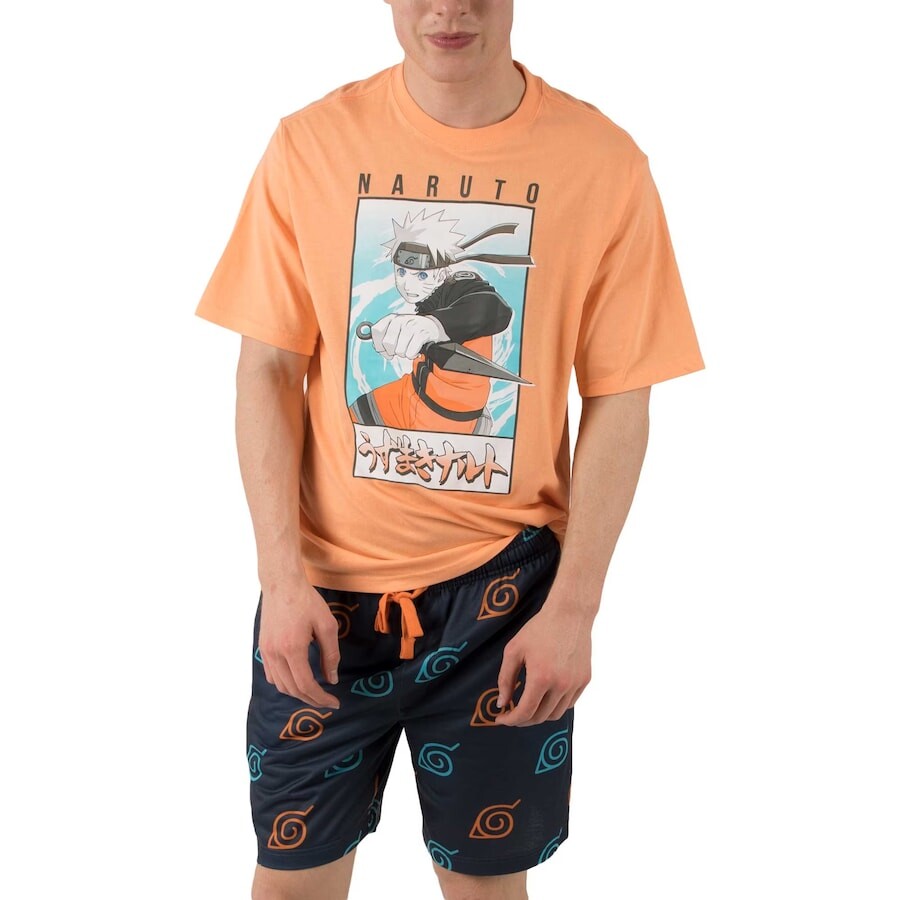 

Пижамный комплект BIOWORLD Naruto Shippuden, оранжевый