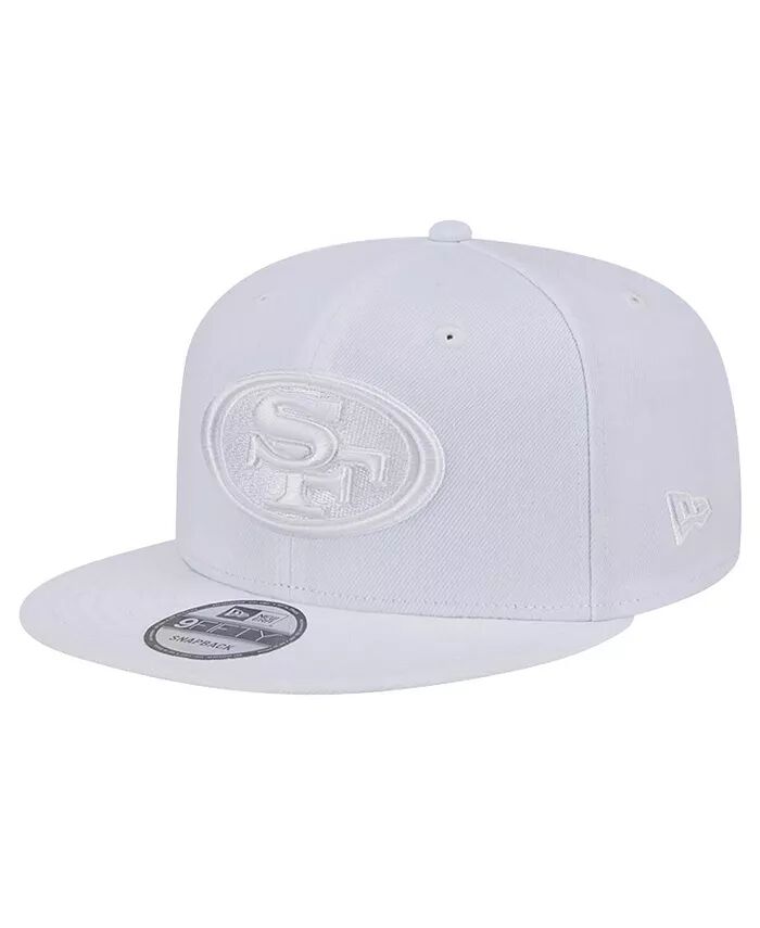 

Мужская бейсболка San Francisco 49ers Main White on White 9FIFTY Snapback New Era, белый