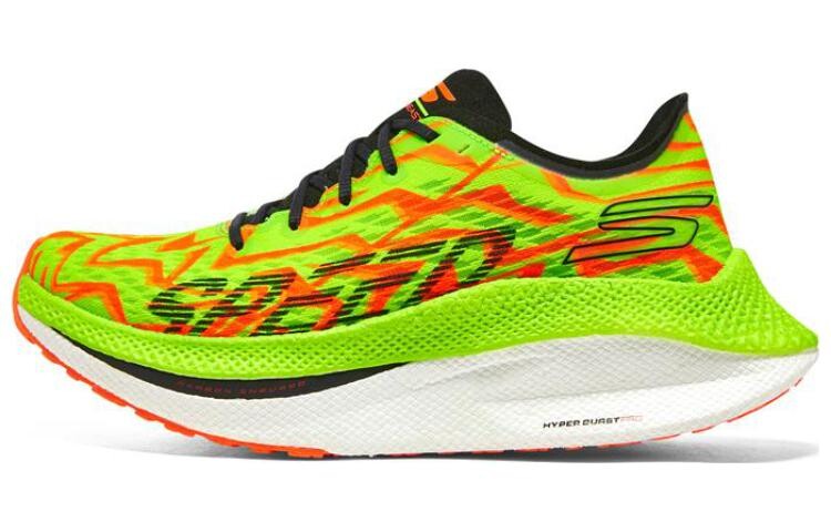 

Кроссовки Go Run Speed для бега мужские с низким верхом Pacific Moss/черный/груша Skechers