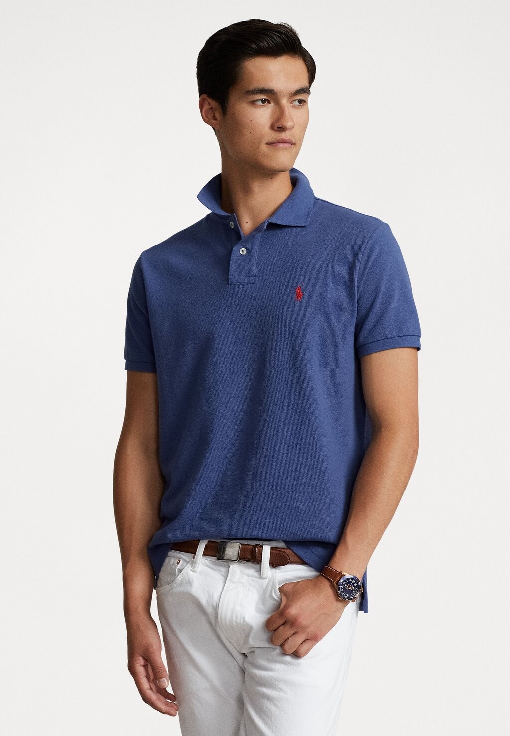 

Рубашка-поло SHORT SLEEVE Polo Ralph Lauren, цвет old royal