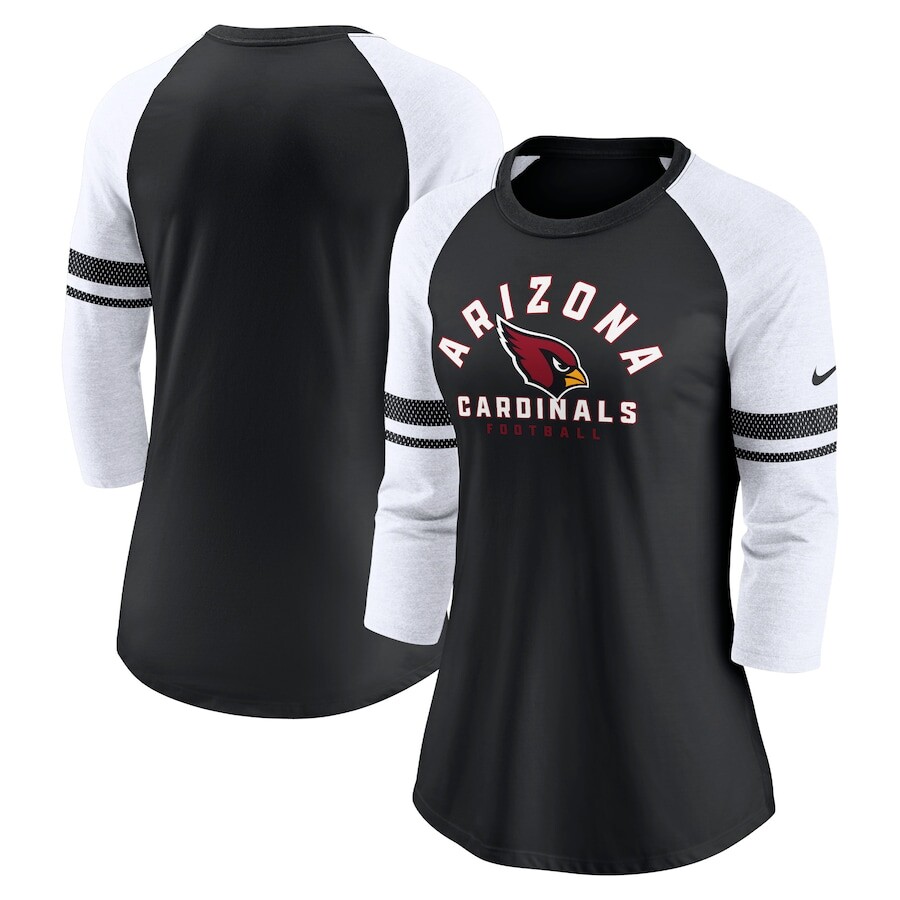 

Футболка с длинным рукавом Nike Arizona Cardinals, черный
