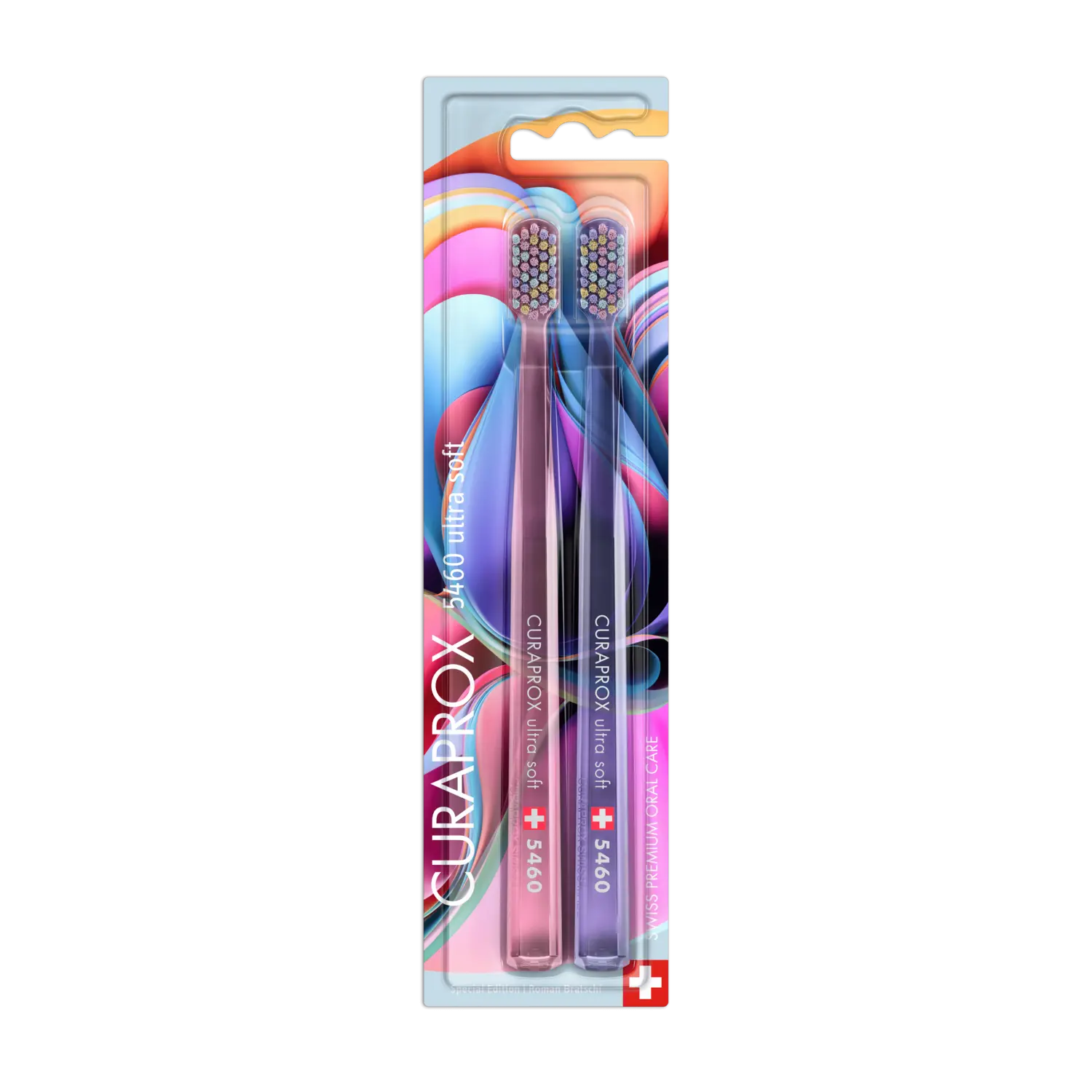 

Зубная щетка Curaprox Colorful Curls, 2 шт/1 упаковка