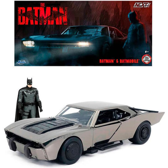 Автомобиль Бэтмобиль + Фигурка Бэтмена Металл Бэтмен Dc Comics 1:24 Inna marka