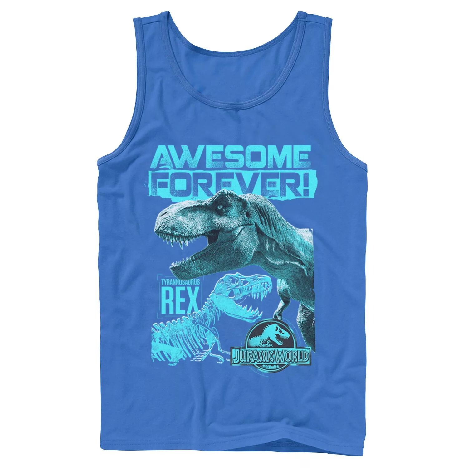 

Мужская майка Jurassic World Two T-Rex Awesome Forever Licensed Character