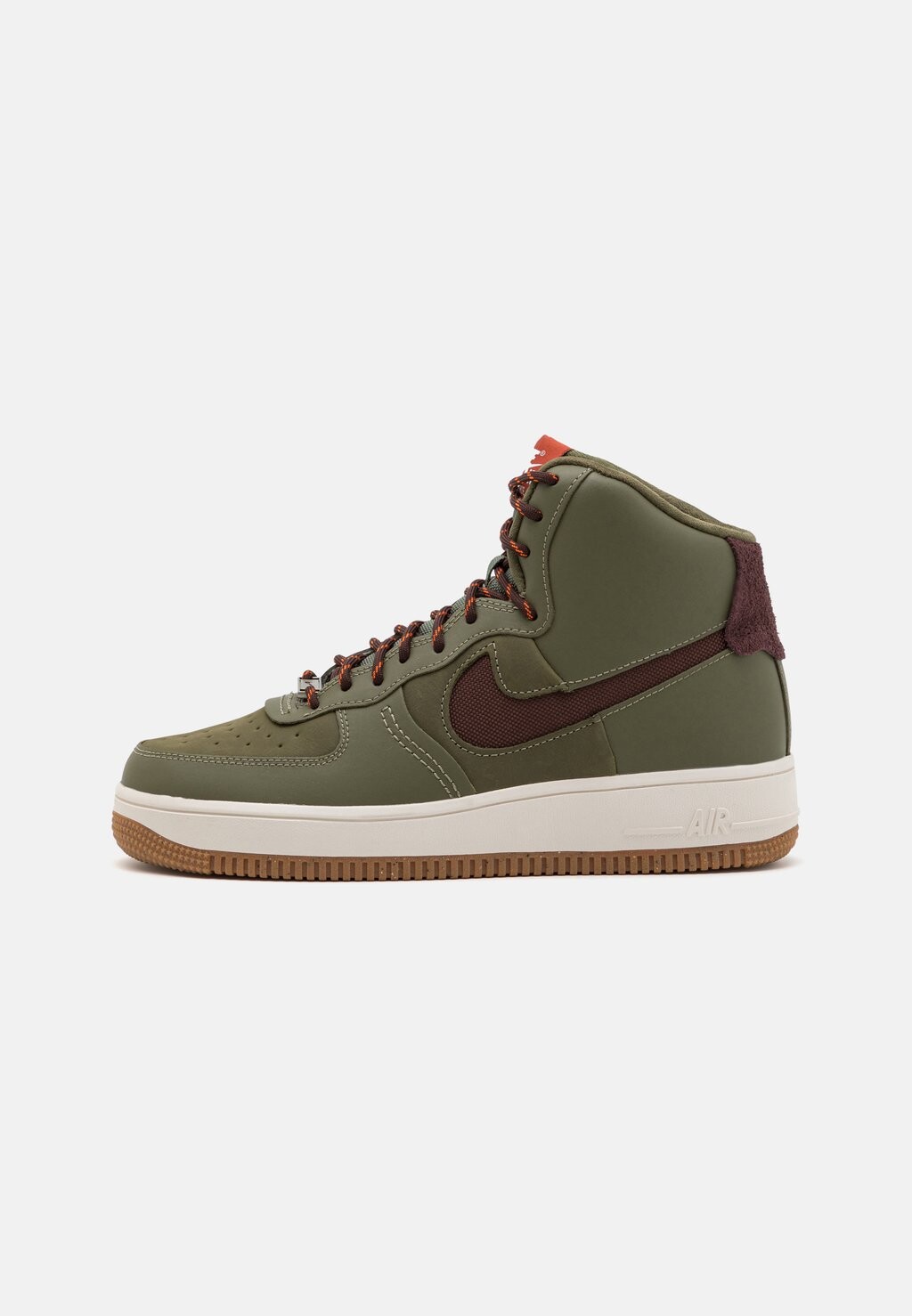 

Кроссовки altas Nike AF1 SCULPT WILD, цвет medium olive/earth/phantom/med brown/rugged orange/safety orange