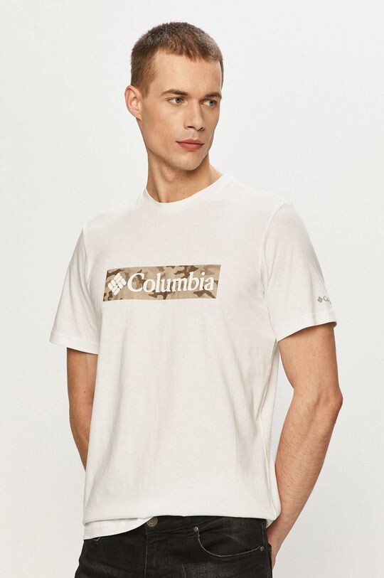 

Хлопковая футболка Columbia, белый