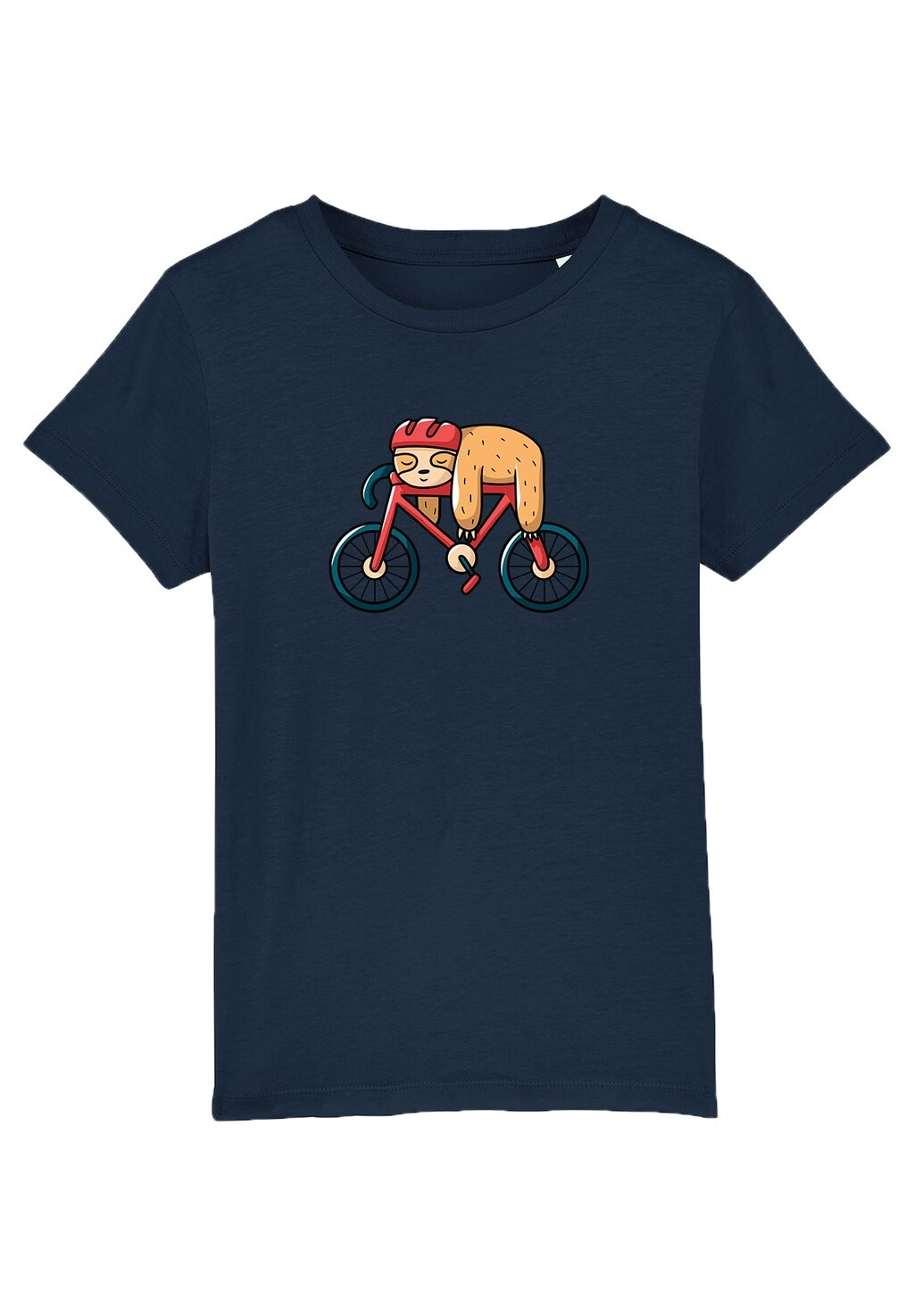 

Футболка с принтом SLOTH Watapparel, цвет french navy