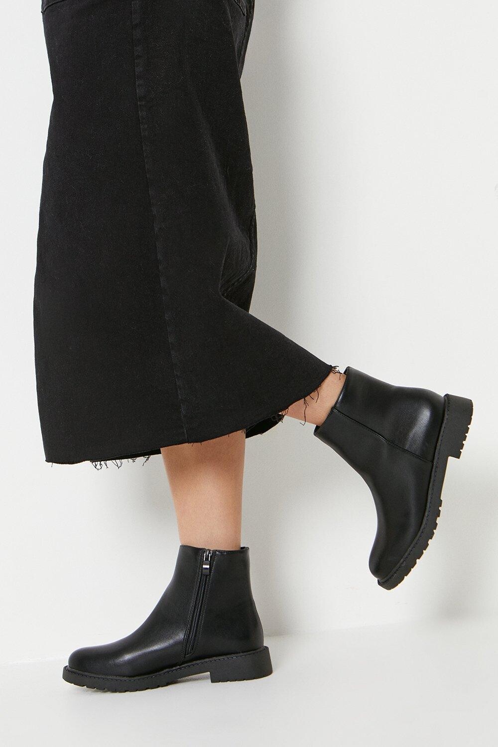 

Массивные ботинки челси Madelyn Dorothy Perkins, черный