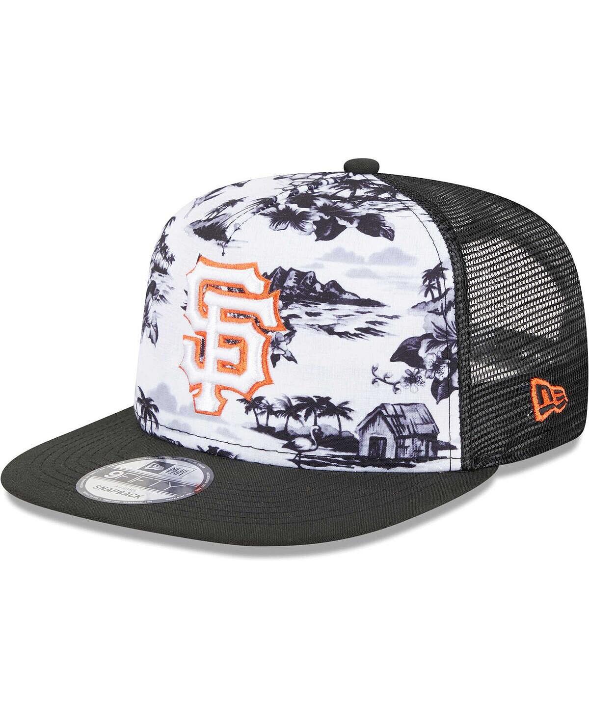 

Мужская бело-черная кепка San Francisco Giants Vacay 2.0 A-Frame Trucker 9FIFTY Snapback New Era
