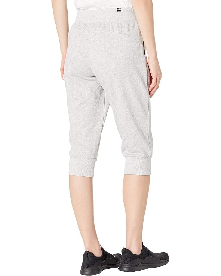 Брюки PUMA Essentials Capri Sweatpants, цвет Light Gray Heather