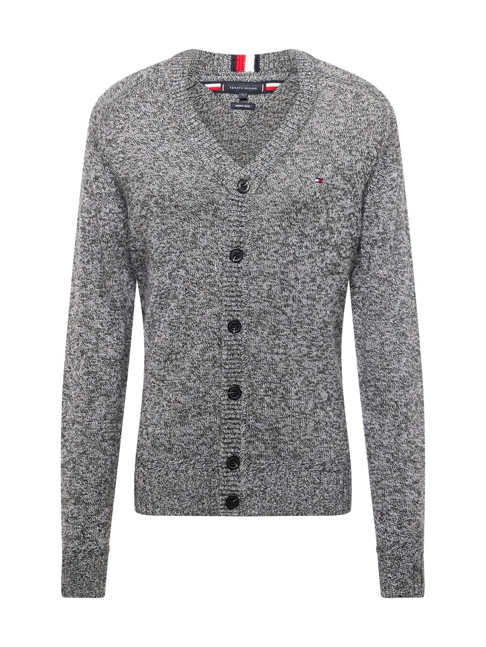 

Вязаный кардиган Tommy Hilfiger, пестрый серый