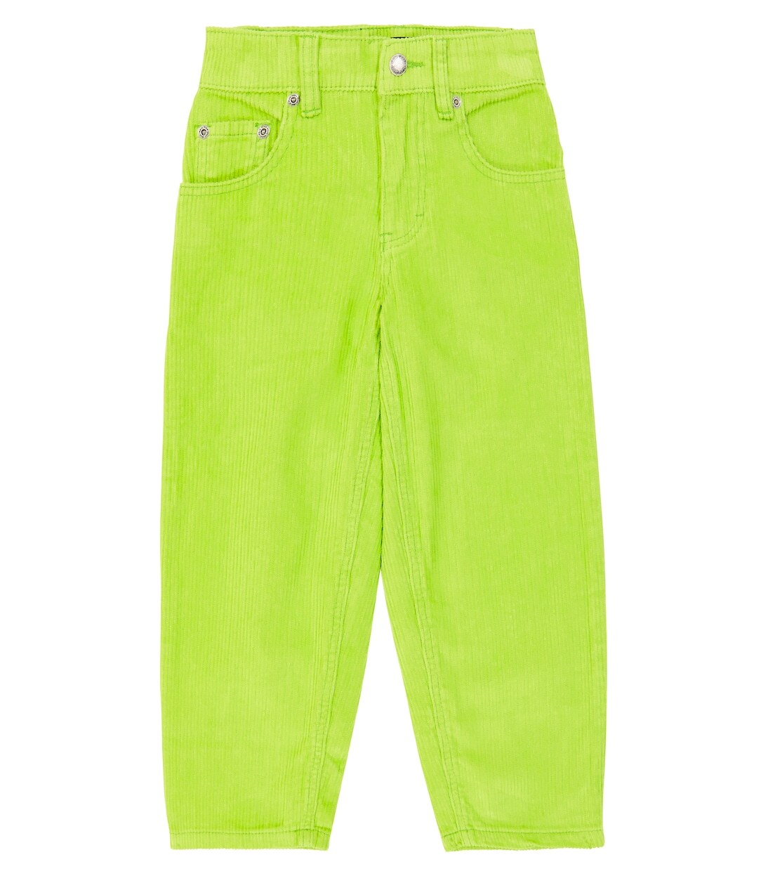 

Брюки aiden из хлопкового вельвета Molo, зеленый