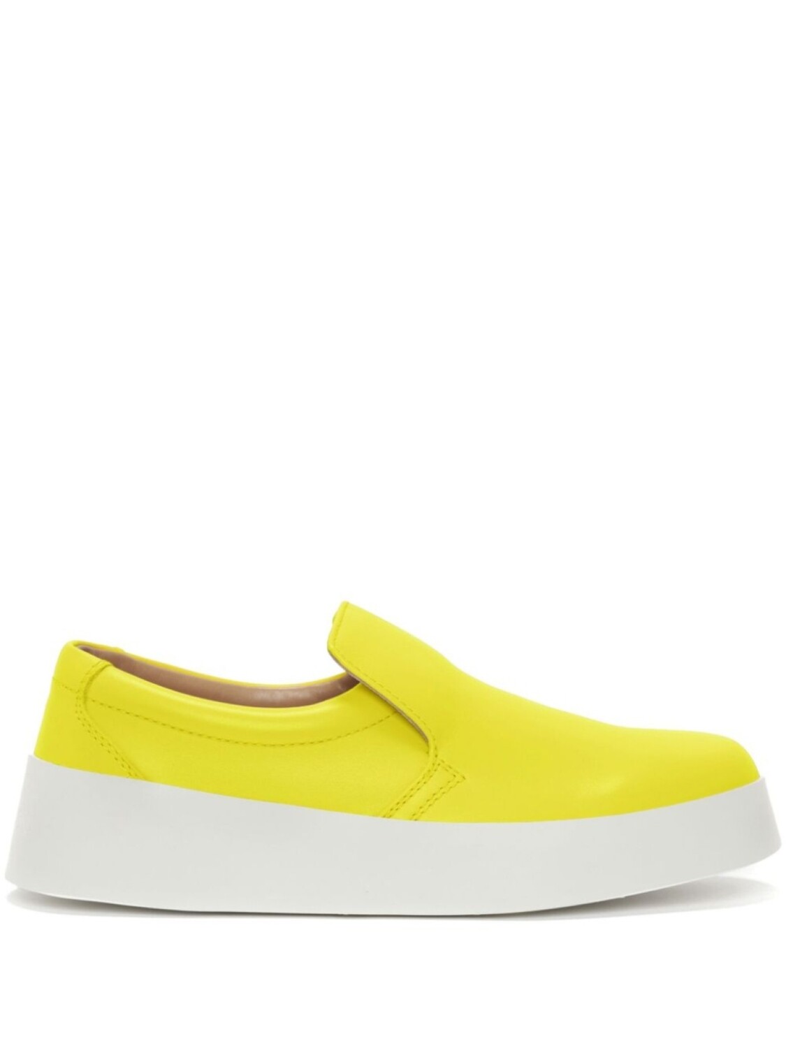

Кроссовки с закругленным носком JW Anderson, желтый