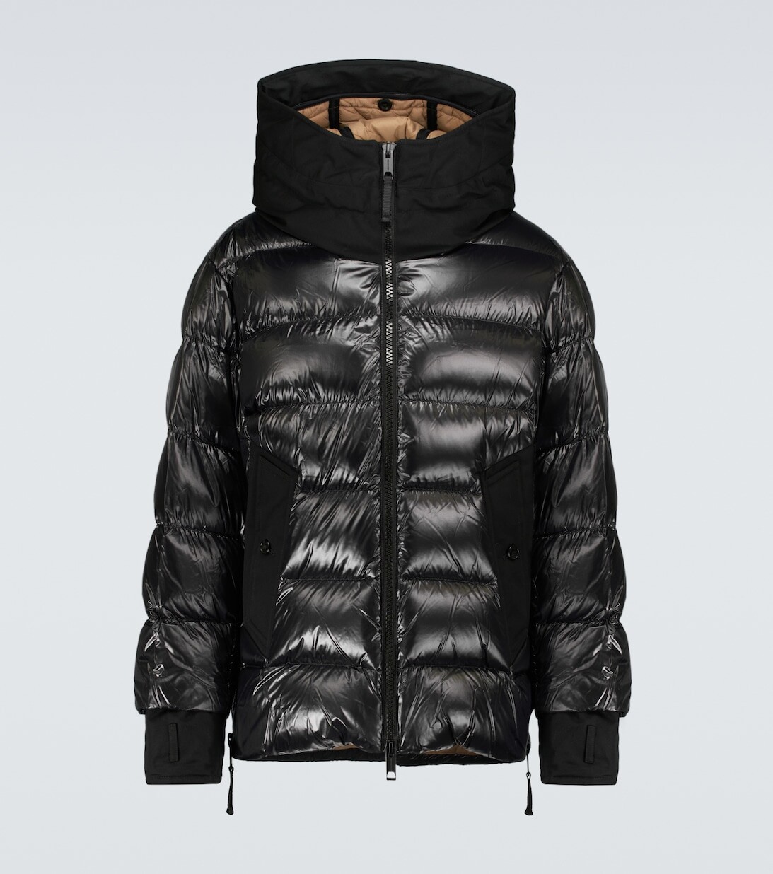 

Пуховик тэнсли Burberry, черный