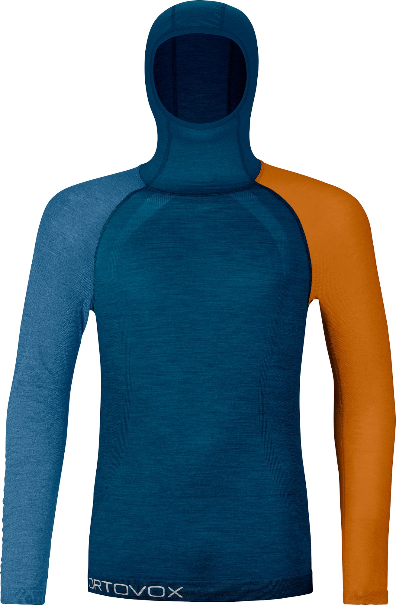 Толстовка с капюшоном 120 Comp Light Base Layer — мужская Ortovox, синий