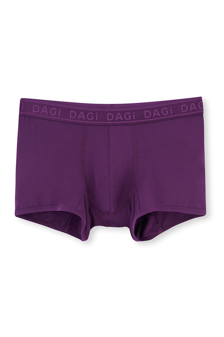 Боксеры с модалом и логотипом Dagi, фиолетовый
