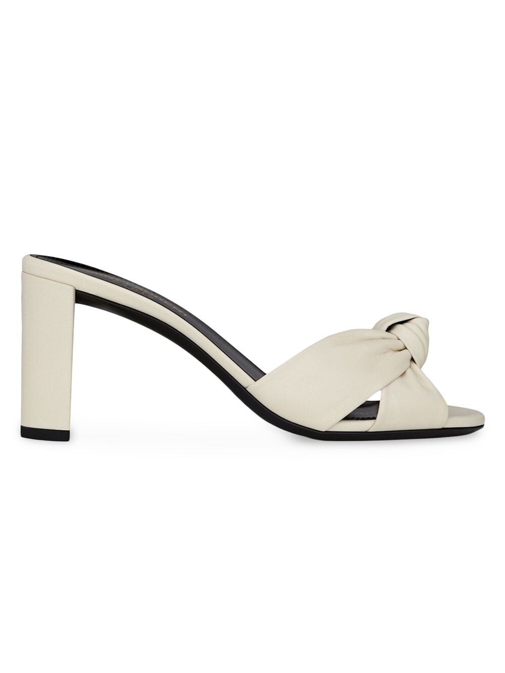 

Туфли-мюли на каблуке Bianca из гладкой кожи Saint Laurent