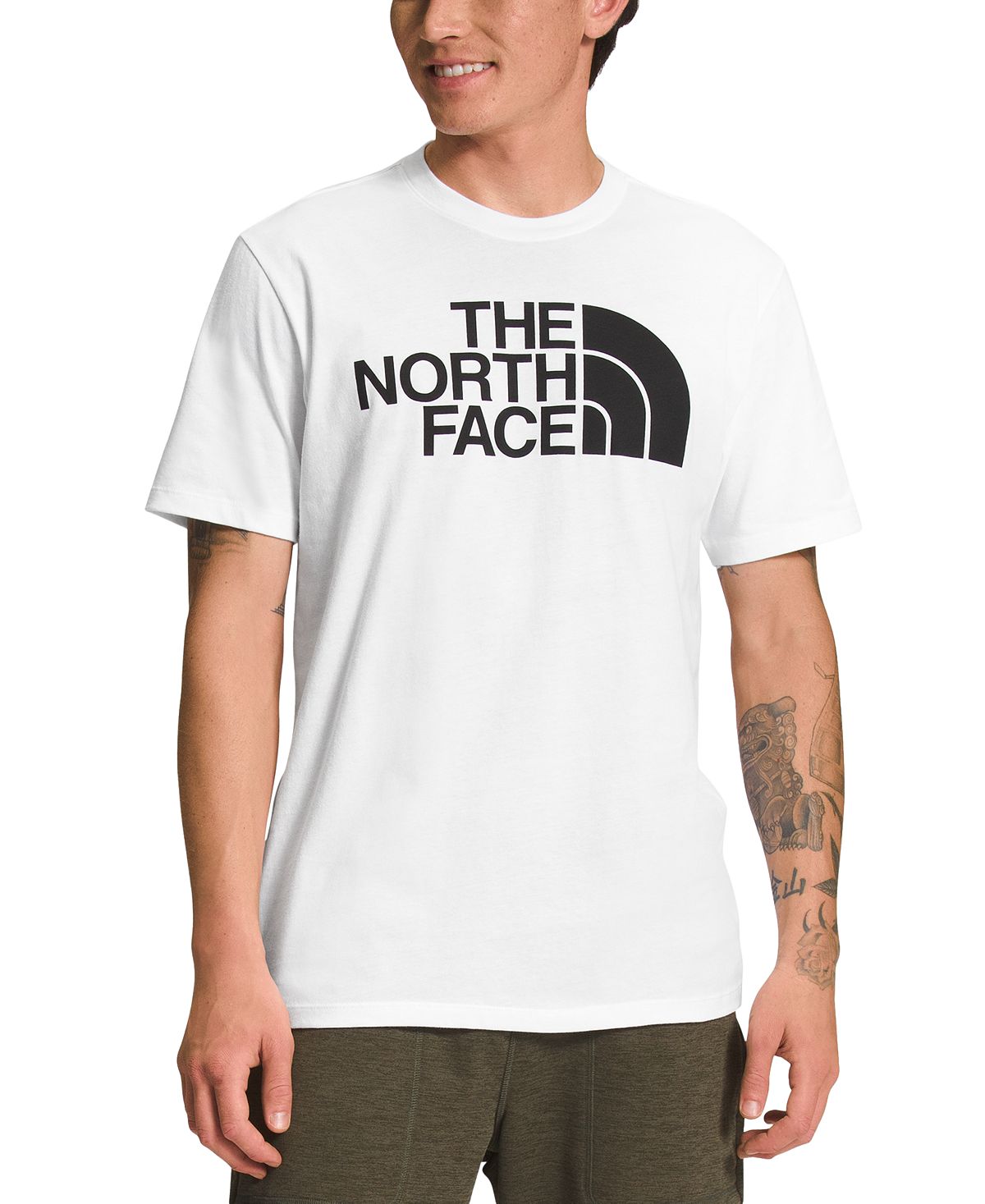 Мужская футболка с полукупольным логотипом The North Face цена и фото