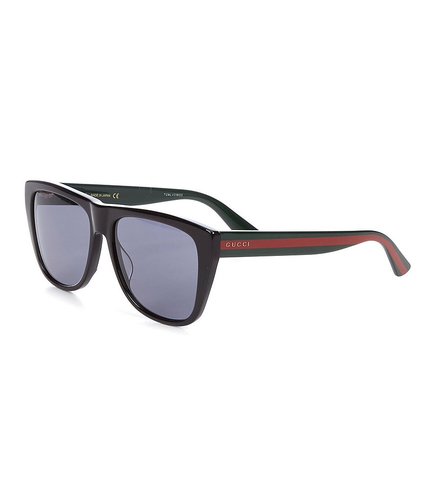 Мужские солнцезащитные очки Gucci Gg0926s квадратные 57 мм, черный солнцезащитные очки gg0926s 005 черные зеленые поляризованные gucci черный