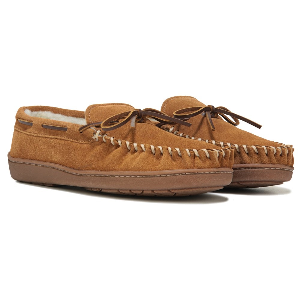 Мужские тапочки Mankato Trapper II Minnetonka Moccasin, цвет cinnamon