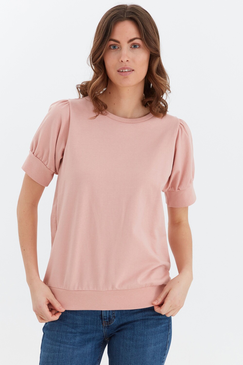 

Рубашка Fransa Sweatshirt FRFXTESWEAT 4 20609899, розовый