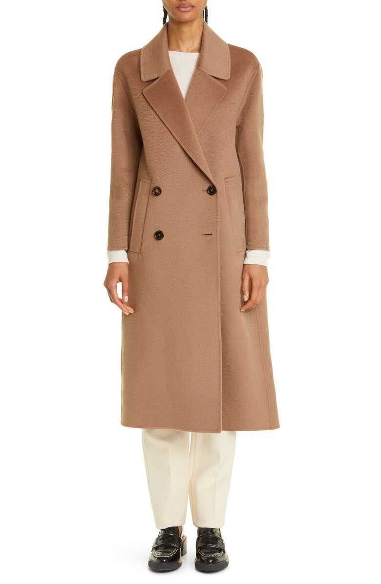 

Двубортное пальто Mattia из шерсти и кашемира MAX MARA