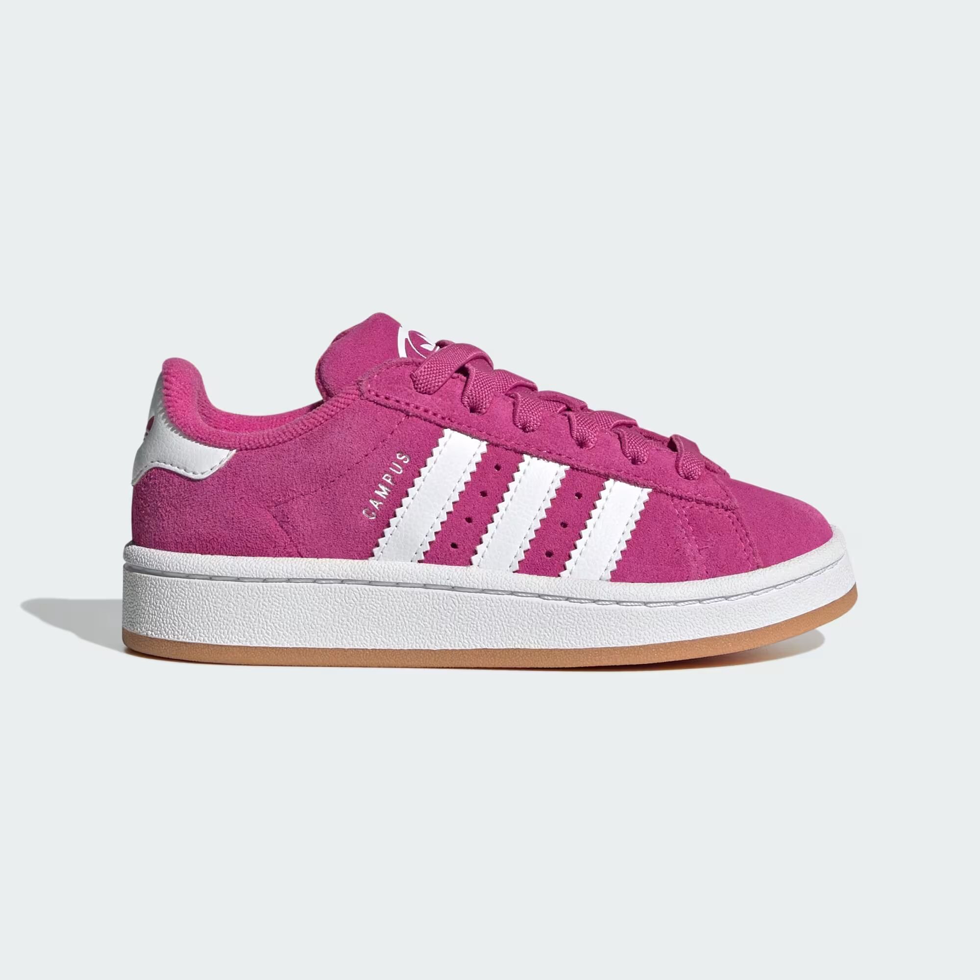 

Детская обувь Campus 00s на эластичной шнуровке Adidas, цвет Semi Lucid Fuchsia/Cloud White/Semi Lucid Fuchsia