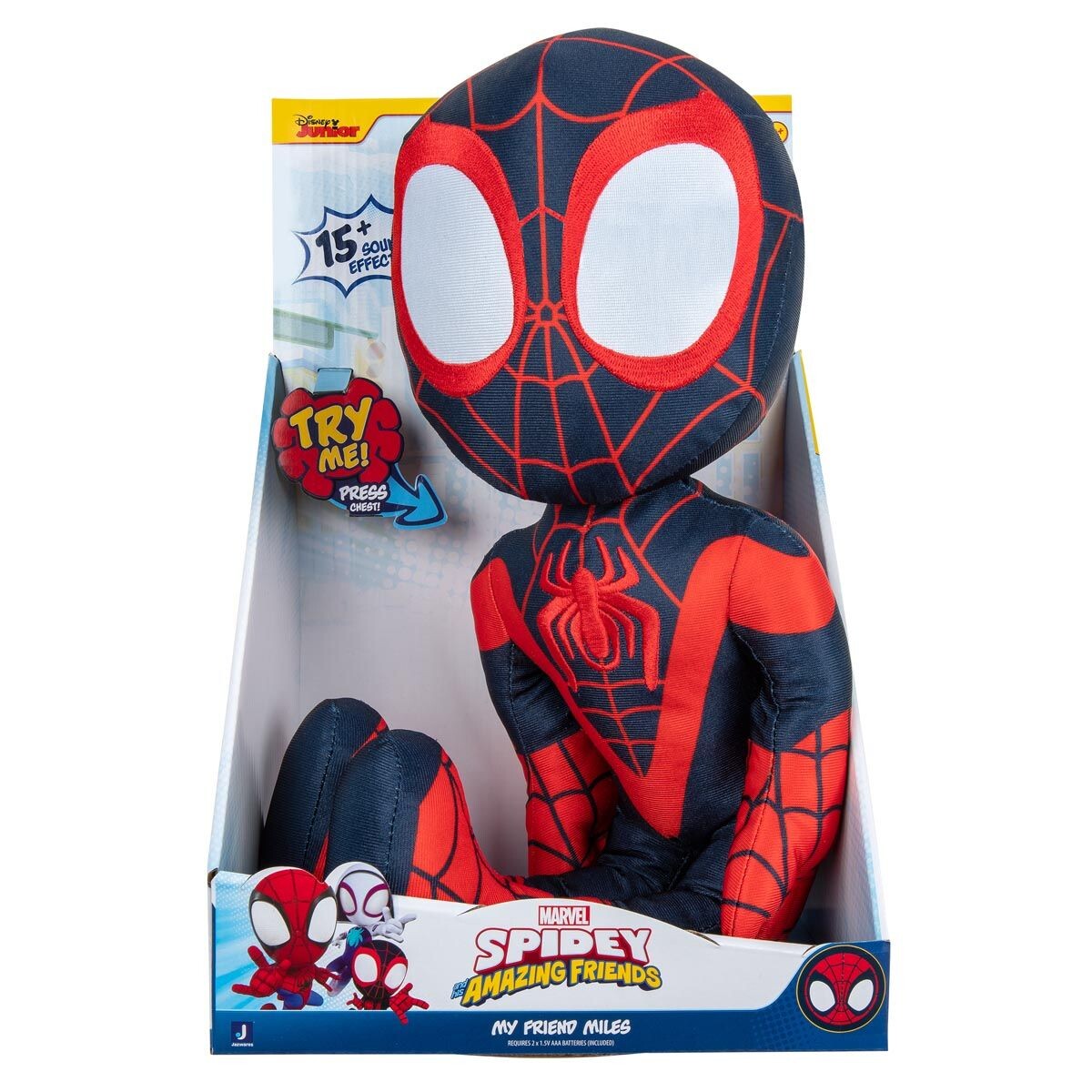 

Интерактивная игрушка для детей Spidey My Friend Miles Morales, 1 шт