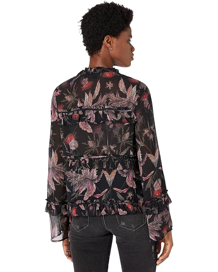 

Топ AllSaints Calla Harris Top, черный