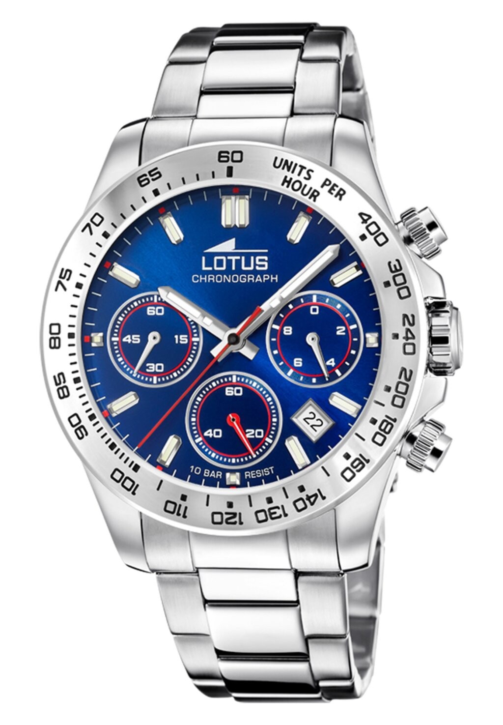 

Хронограф Freedom Lotus, цвет blue silver, Серый