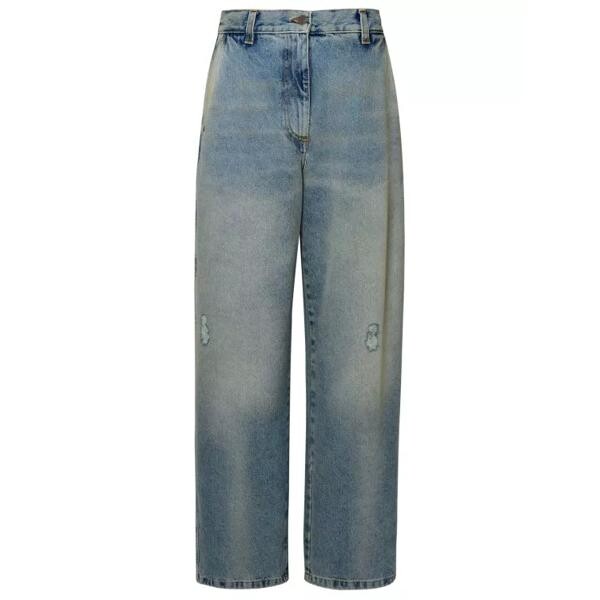 

Джинсы paris jeans in light denim Palm Angels, синий