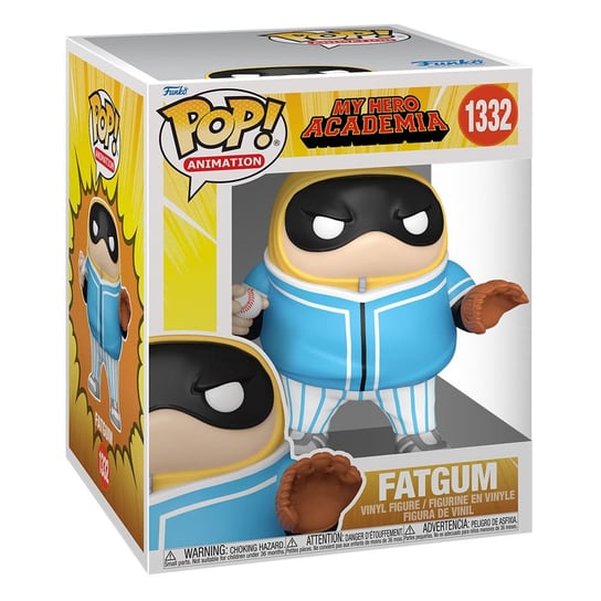 Funko POP!, коллекционная фигурка, Super: My Hero Academia — Fatgum (бейсбол) набор фигурок my hero academia fatgum kyoka jiro