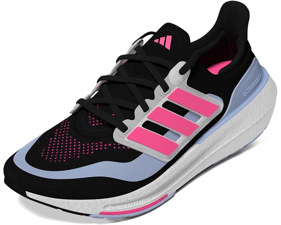 Кроссовки adidas Running Ultraboost Light, цвет Black/Lucid Pink/Blue Dawn шлепанцы adidas sportswear цвет lucid pink bliss pink lucid pink