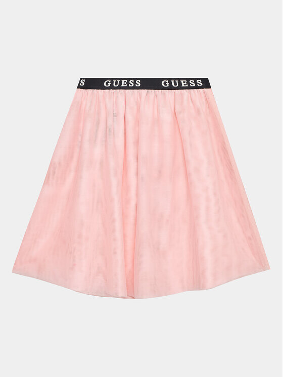 

Юбка стандартного кроя Guess, розовый