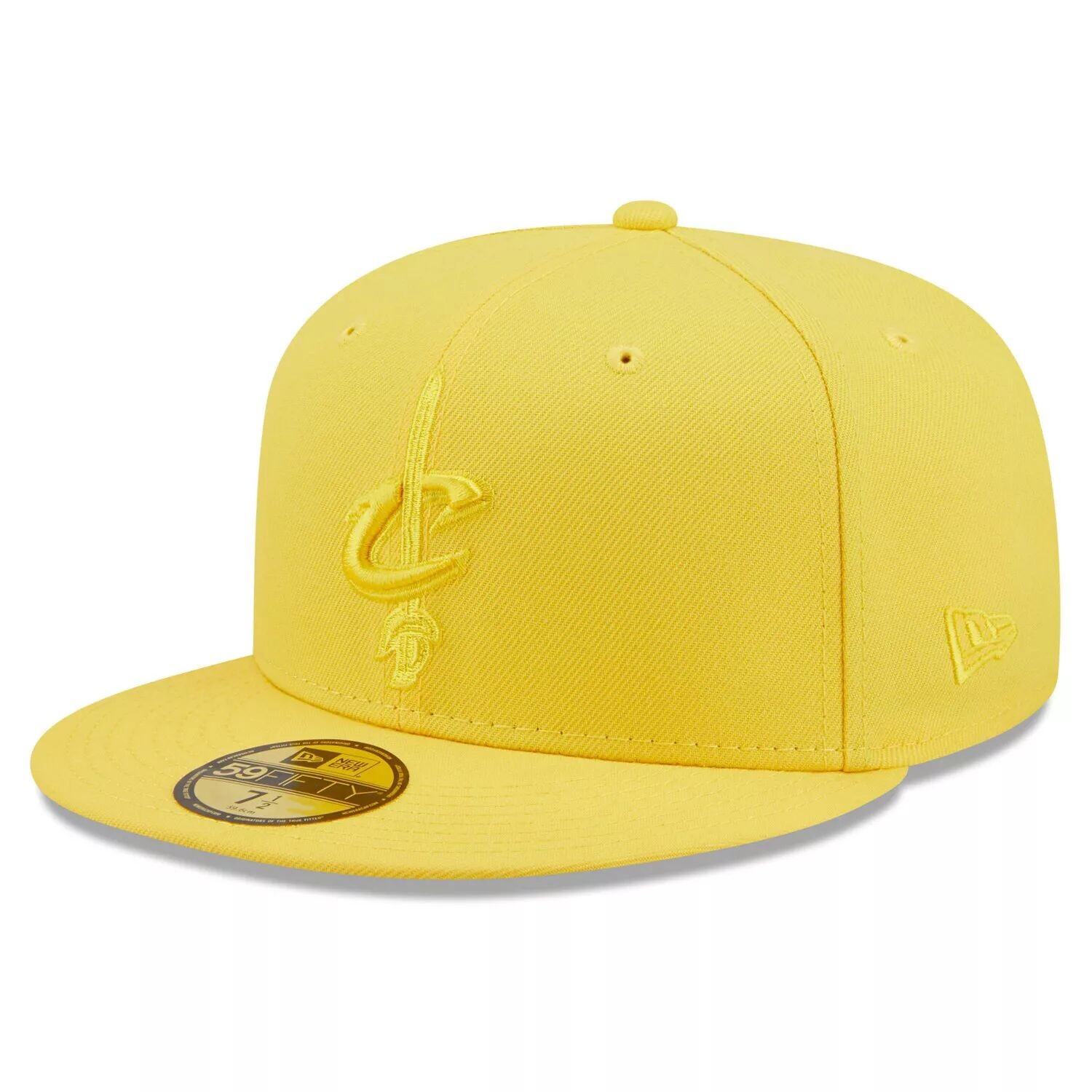

Мужская желтая кепка New Era Cleveland Cavaliers Color Pack 59FIFTY с приталенной кепкой