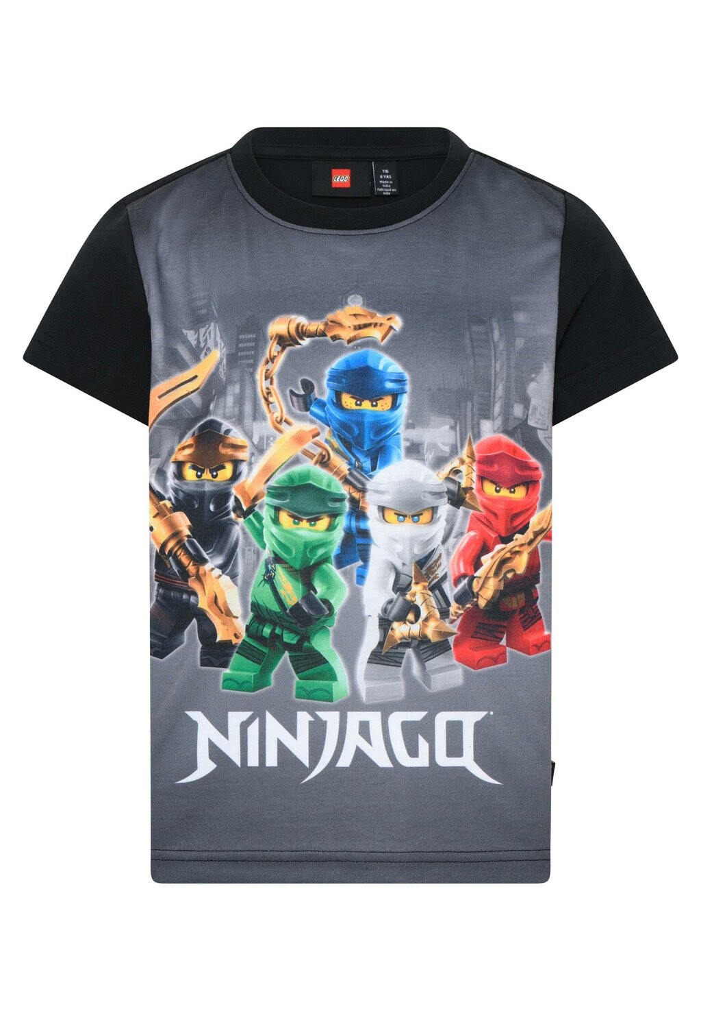 

Футболка с принтом LEGO kidswear, цвет schwarz