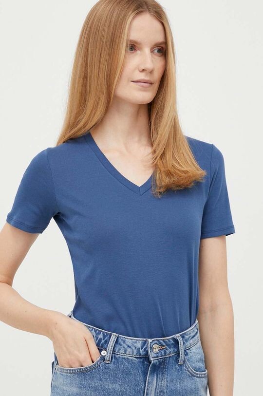 

Хлопковая футболка United Colors of Benetton, синий
