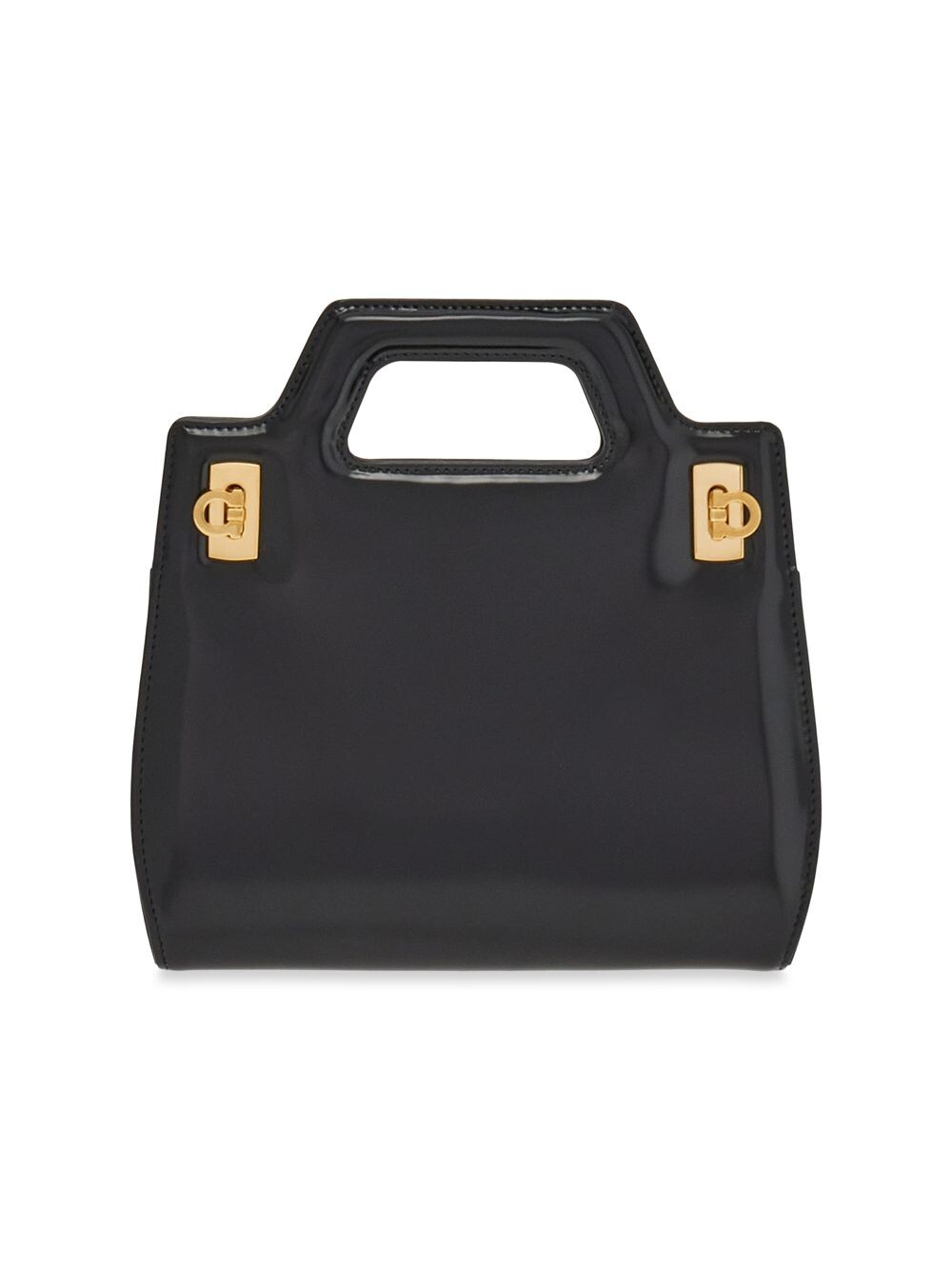 

Кожаная сумка Mini Wanda FERRAGAMO