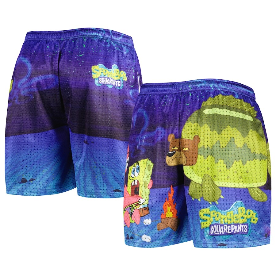 

Шорты Chalk Line Spongebob Squarepants, синий