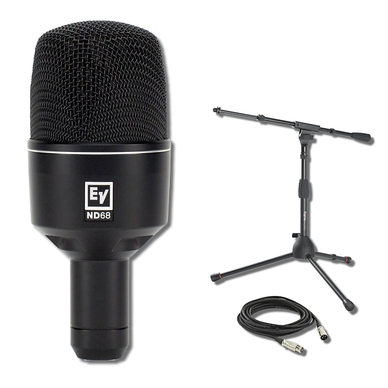 динамический микрофон electro voice pl33 gfw mic 2621 xlr Динамический суперкардиоидный микрофон Electro-Voice ND68, GFW-MIC-2621, XLR