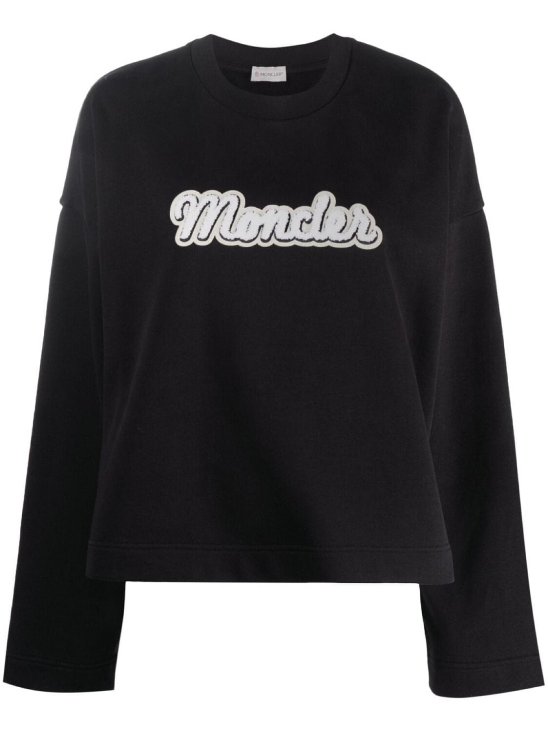 

Moncler толстовка с логотипом, черный
