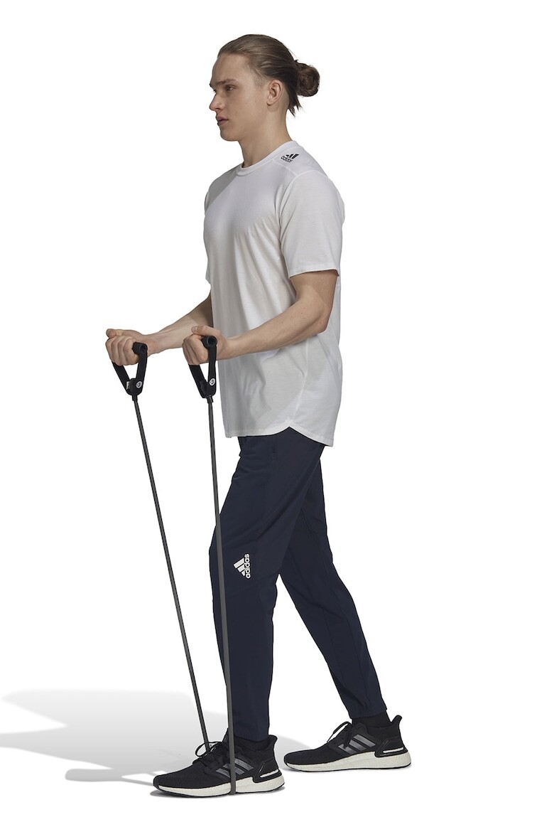 

Тренировочные брюки D4T с боковыми карманами Adidas Performance, синий