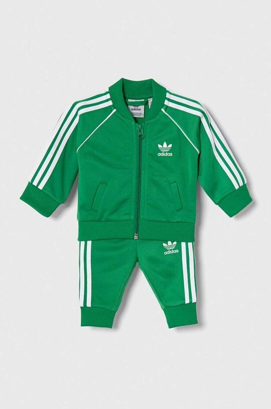 adidas Originals Детский спортивный костюм, зеленый детский спортивный костюм adidas originals adicolor track suit black black 7 8 лет 123 128 см