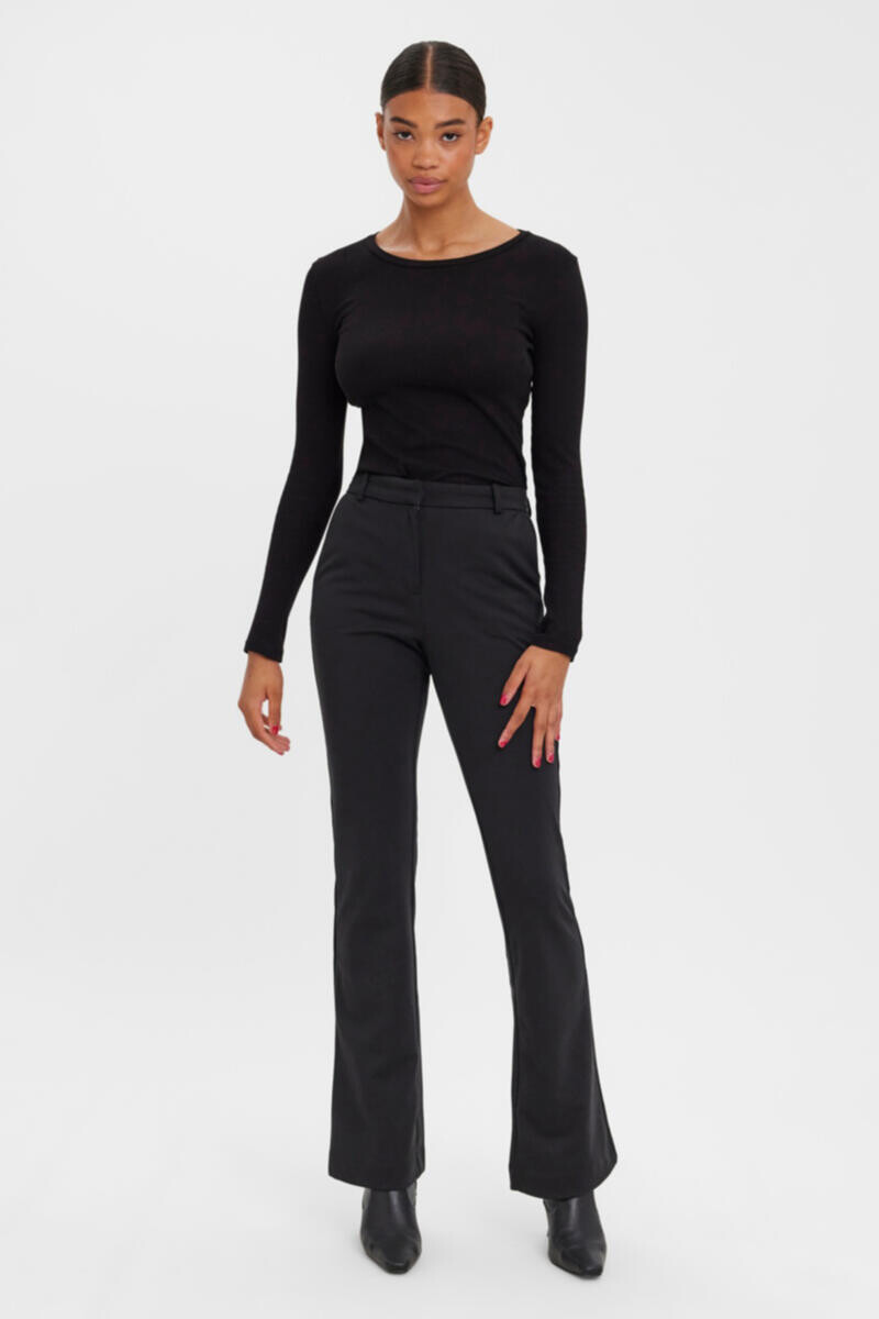 

Расклешенные брюки Vero Moda, черный